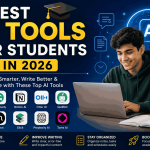 Best AI tools for students in 2026 including free apps for studying writing and productivity