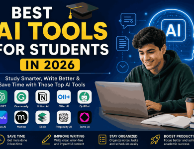 Best AI tools for students in 2026 including free apps for studying writing and productivity