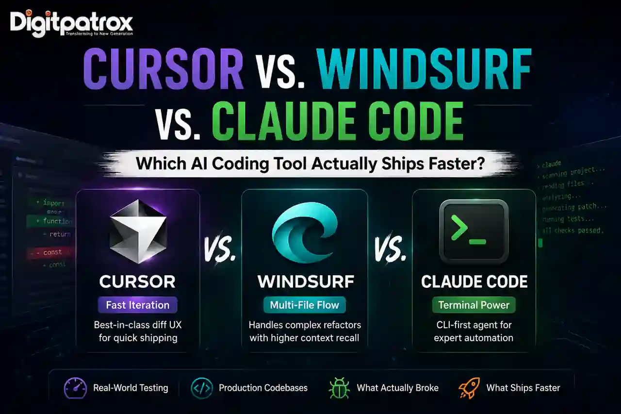 Cursor vs. Windsurf vs. Claude Code: Which AI Coding Tool Actually Ships Faster?