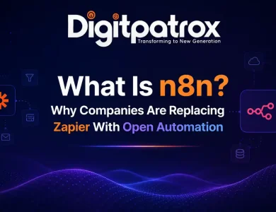 Digitpatrox featured image about n8n vs Zapier and the rise of open automation workflows in 2026